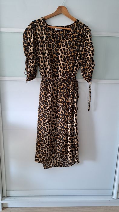 Sukienka letnia panterka