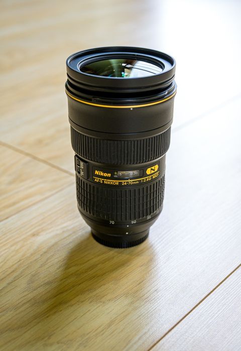 Nikkor AF-S 24-70mm f/2.8G ED Nikon F – komplet + filtr Heliopan