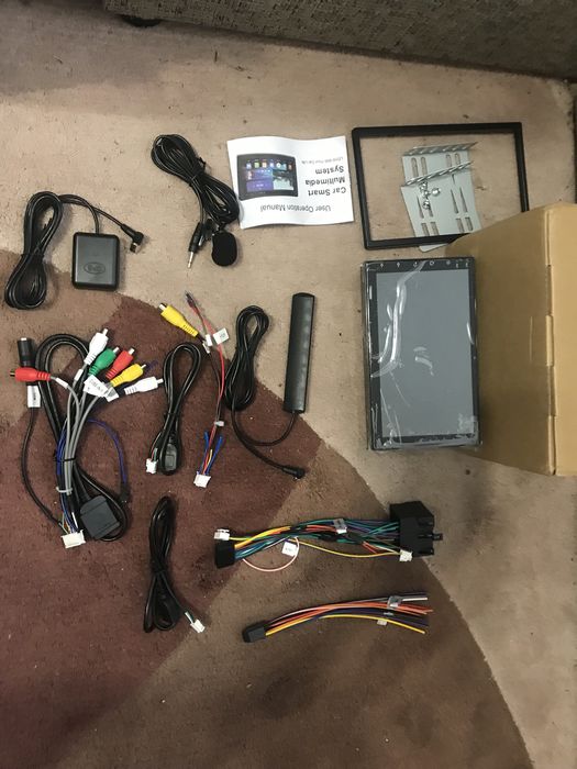 Магнітола Android 4/64GB 8 ядер 4G модем TDA7851 Carplay DSP GPS WiFi