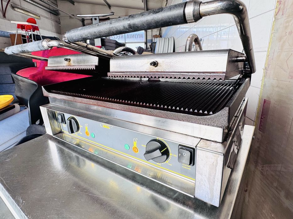 Grill Kontaktowy podwujny Roller Majestic R 4 kW/400V do Kebaba Profes