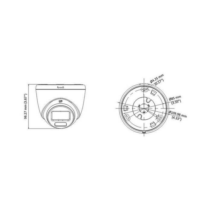 Kamera 3K 5Mpx Kolorowa Noc Hybryda DS-2CE72KF3T-LE(2.8mm) PoC HD-TVI
