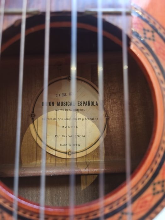 Guitarra antiga 1974