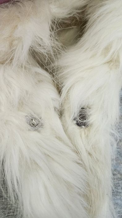 Futerko białe kamizelka, bezrękawnik S  NEXT