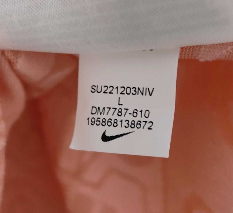 Damska Koszulka Top Różowa Nike Air Running |R. L