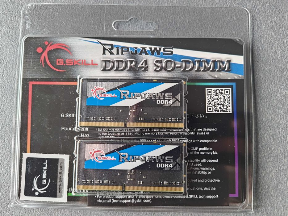 G.SKILL Ripjaws 2x8GB 3200MHz DDR4 CL22 SODIMM
