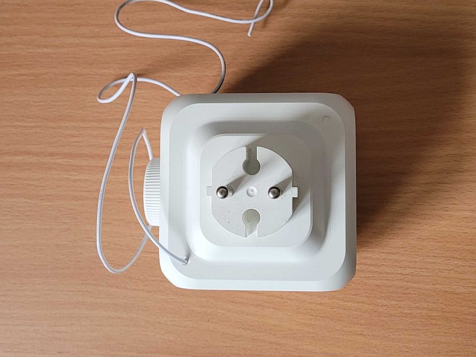 SCHWAIGER Radio - Budzik do Gniazdka FM Bluetooth Lampka RGB