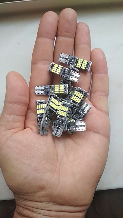 Lâmpadas led 12v. Canbus