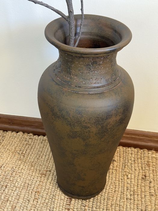 Vaso / jarra de barro 50cm