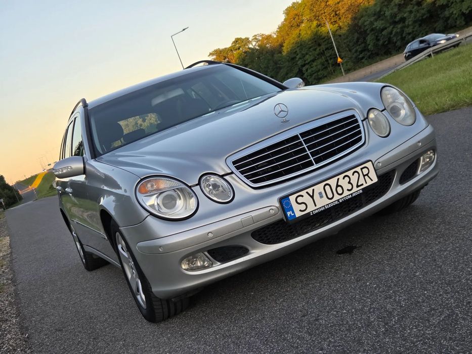 Mercedes-Benz Klasa E 2,2 CDI 150KM Klima Alufelgi Manual 6 biegów