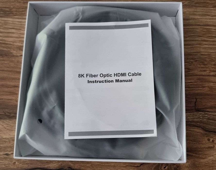 Kabel HDMI 8K 15m / HDR / 4:4:4 światłowodowy