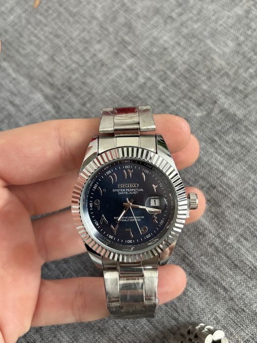 Seikomod arabic blue