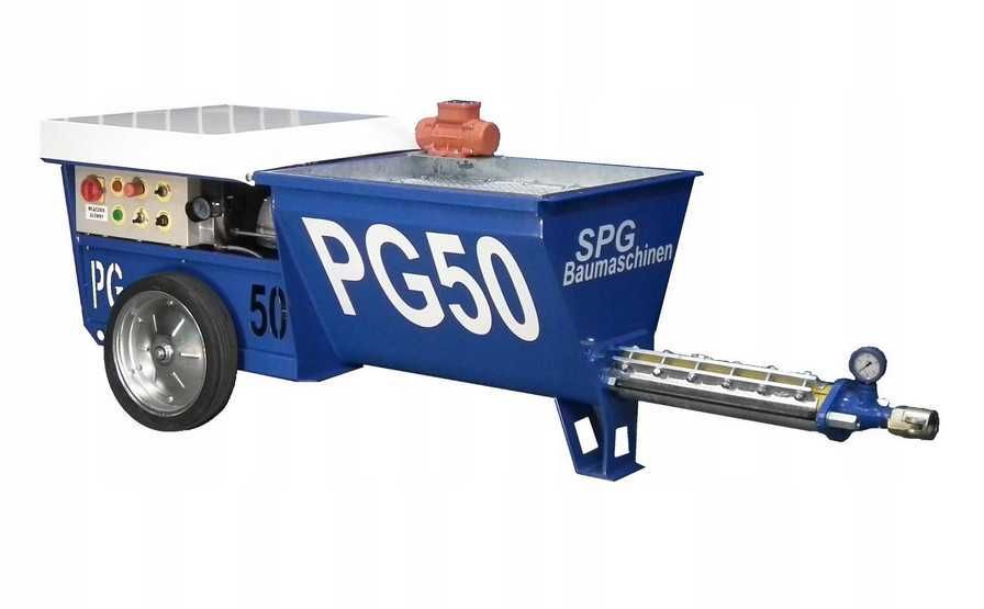 Pompa do betonu SPG Baumaschinen PG50 + Mieszarka PG140light