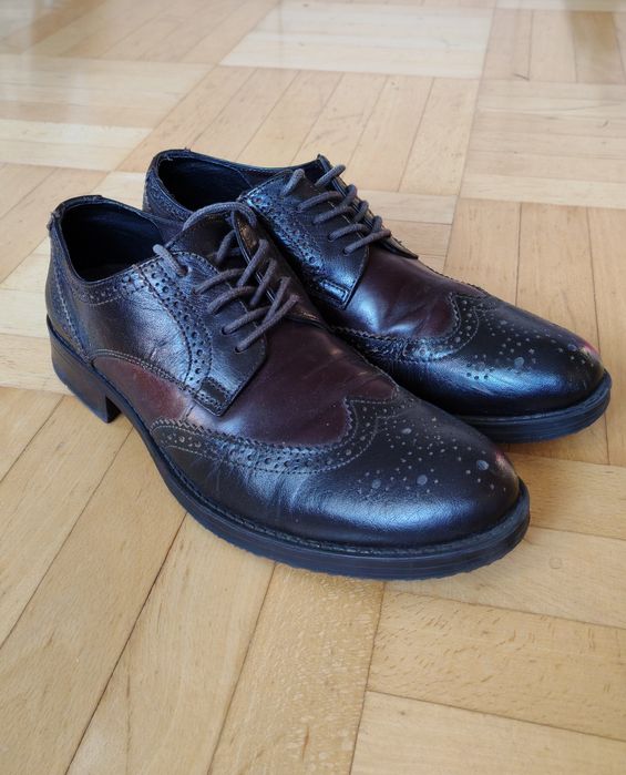 Buty Lasocki Oxford Derby brogsy 42