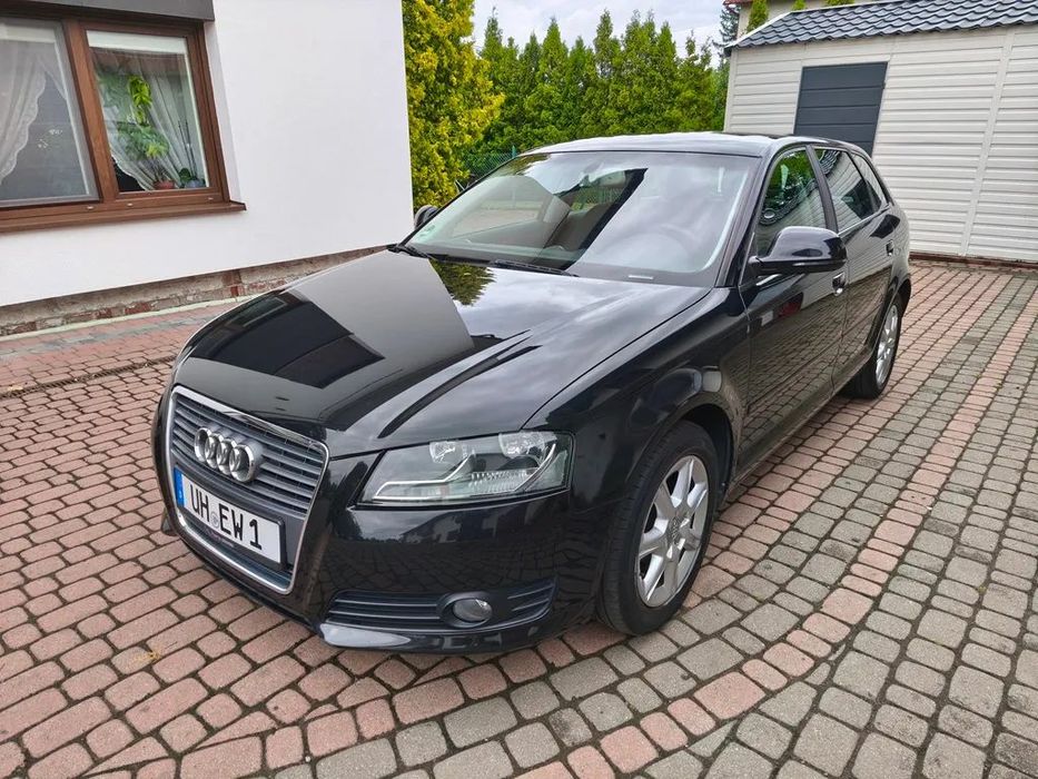 Audi A3 Sportback 1.6 Mpi Lift 2010 Alu Klima PDC Grzane fotele Zadbana Serwisowana !
