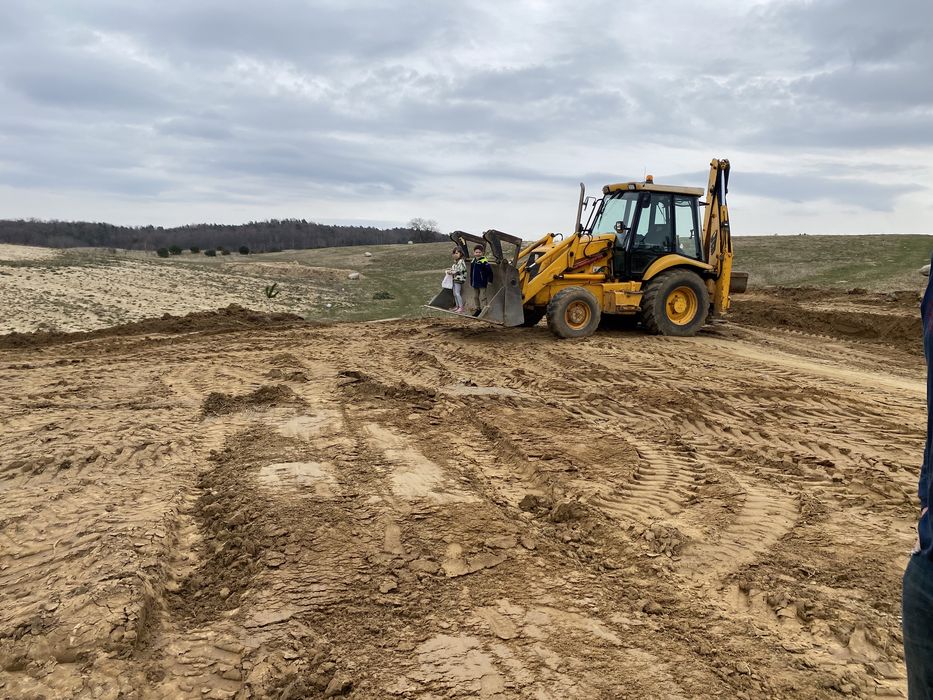 Uslugi Koparko Ladowarka Prace Ziemne JCB 3CX