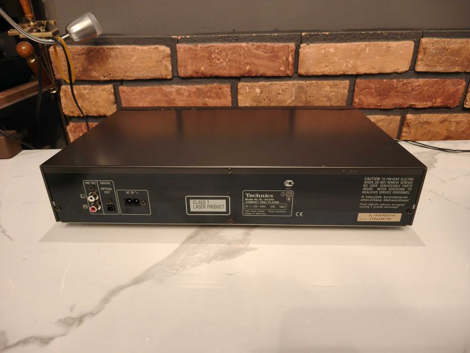TECHNICS SL-PG490 ! Porządny odtwarzacz Cd do naprawy