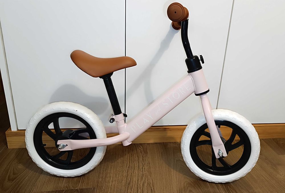 Play And Store – Bicicleta Equilíbrio Premium – Rosa