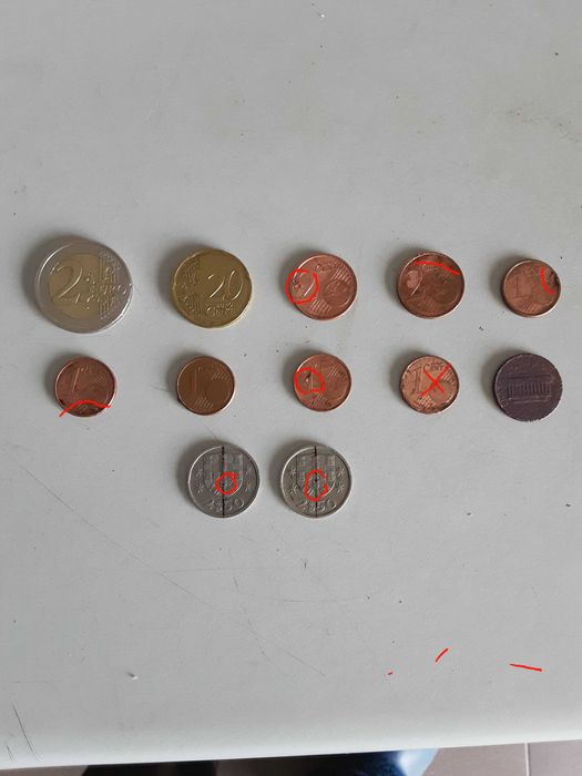 Moedas Raras C/defeito