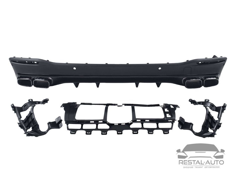 Дифузор заднього бампера Mercedes GLS X167 19 22