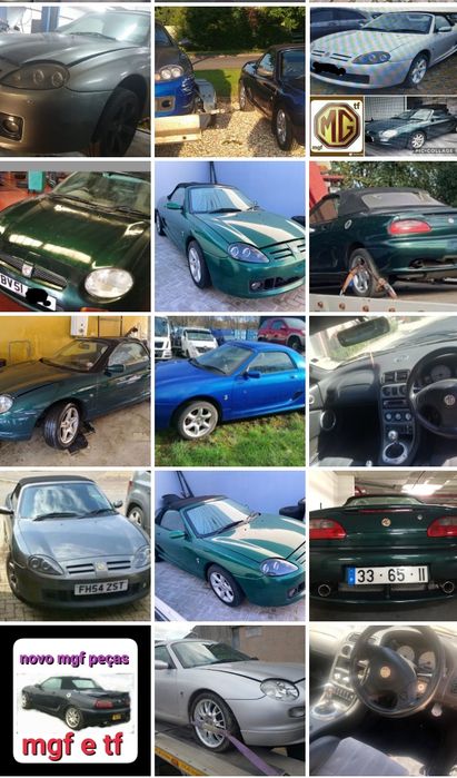 Peças para MG MGF e TF