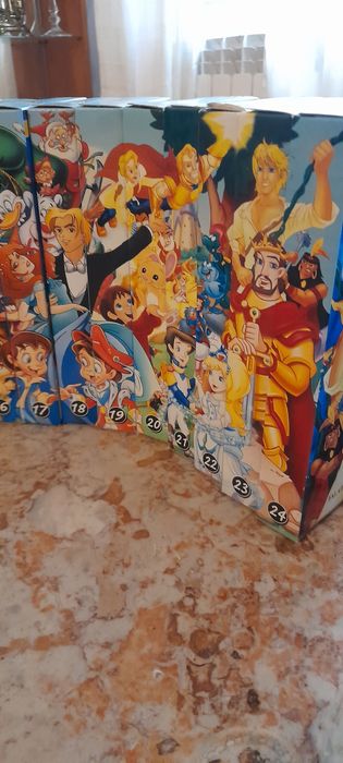 Lindas cassetes de desenhos animados