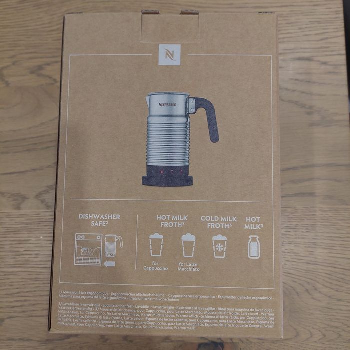 Aeroccino 4, misturador Nespresso NOVO
