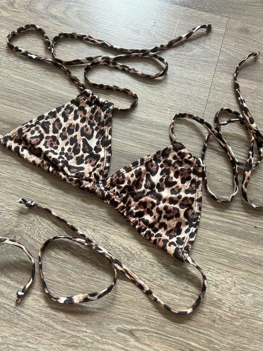 Жіночий леопардовий верх від купальника PrettyLittleThing XS–S