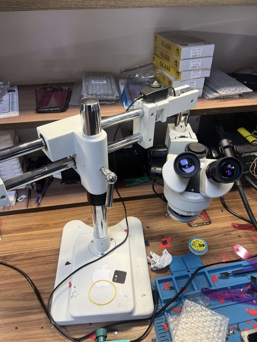 Стереомікроскоп ST-series SZM45B-STL2 45х кратність LED підствітка