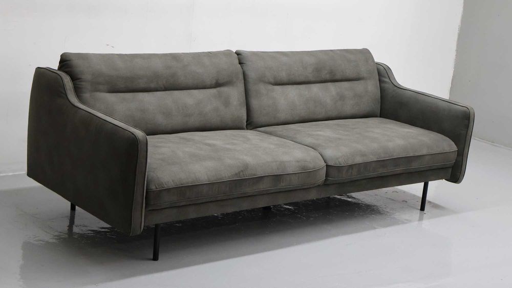 TDS nowoczesna sofa 3- osobowa KANAPA tkanina salon WYSOKIE NOGI