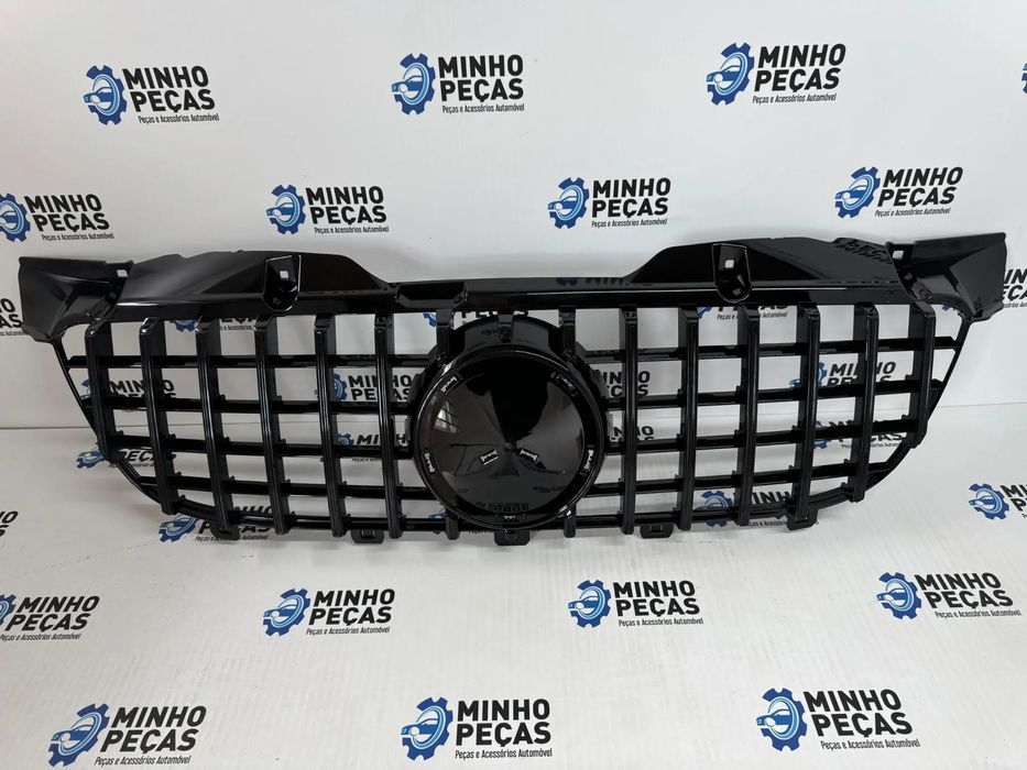 Grelha Frontal Mercedes Sprinter GTR Preto Brilho