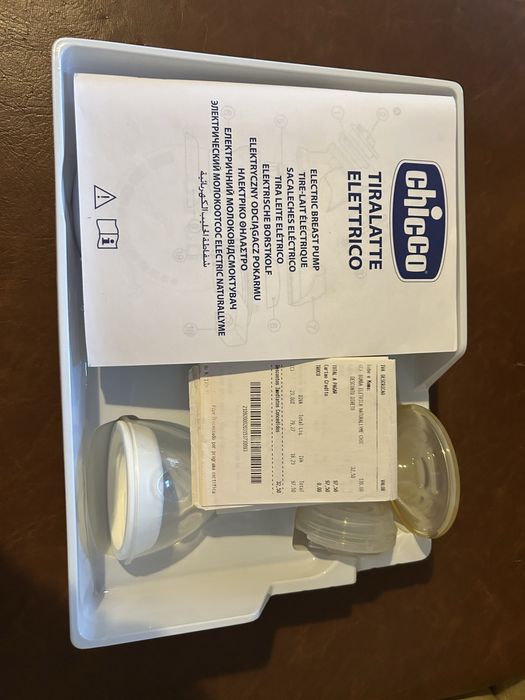 Bomba tira-leite elétrica Chicco NaturallyMe  como nova