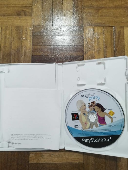 PS2 - SINGSTAR - jogo