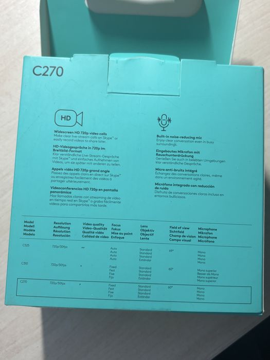 Веб-камера Logitech HD Webcam C270