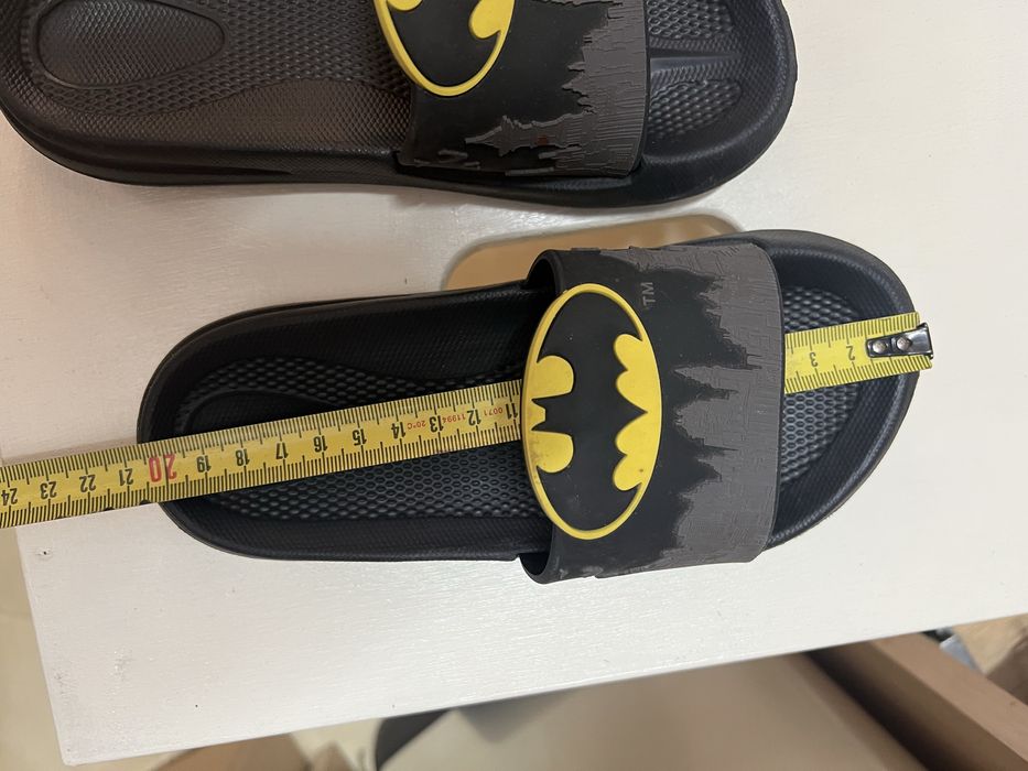 Klapki batman czarne 20cm 31-32-33