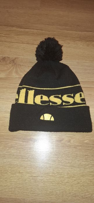 czapka  męska czarna