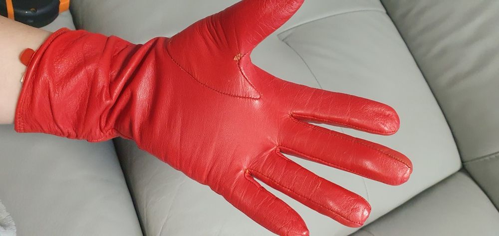 Rekawiczki skora naturalna