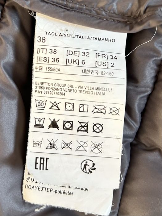 Płaszcz zimowy Sisley