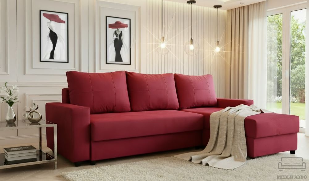 KRYSTEK Narożnik Rogówka Sofa Wypoczynek Kanapa narożna PRODUCENT