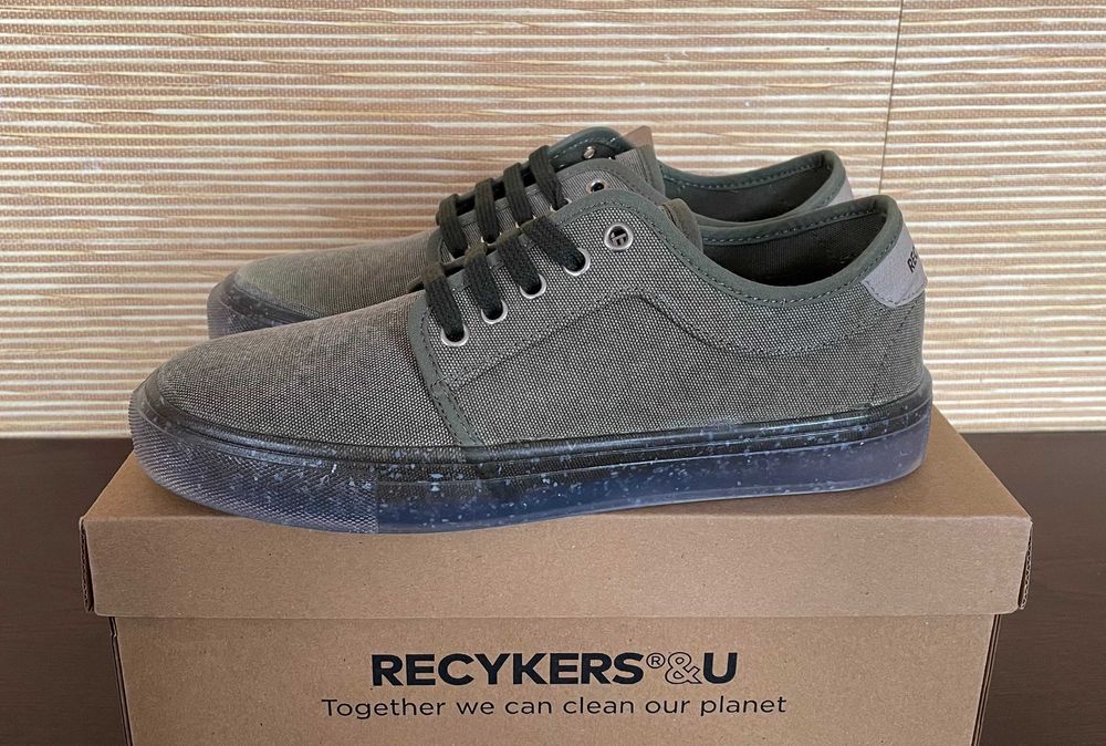 Recykers Peckham Trampki damskie zielone  r.41 25,5cm NOWE