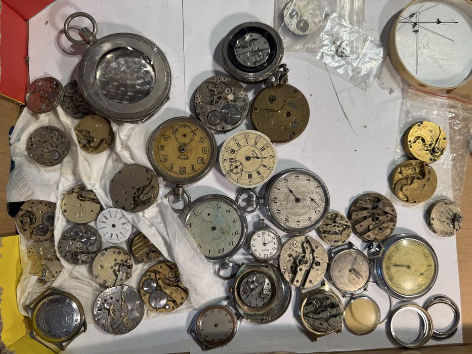 Zegarki kieszonkowe na czesci