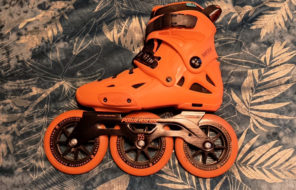Rolki Powerslide Imperial Megacruiser 125 Neon Orange