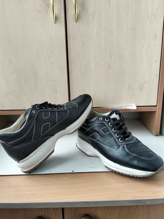 Кросівки кеди HOGAN Італія устілка 25,5 натуральна шкіра