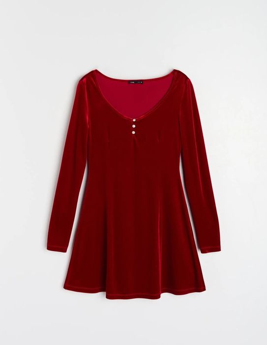 Мінісукня червона Sinsay М