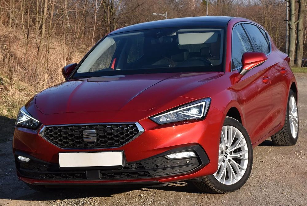 Seat Leon Nawigacja, Tempomat aktywny ACC, Panorama, Chrom