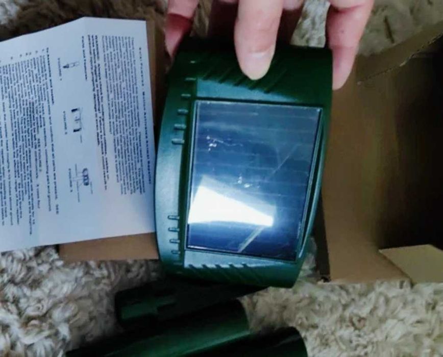 Оригінальний садовий ультразвуковий відлякувач тварин, отпугиватель собак - защита сада, дома и огорода TEXAR 300