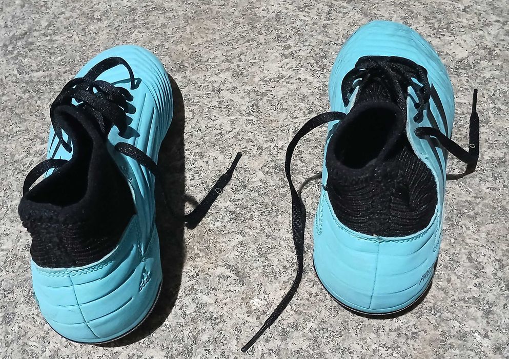 Chuteiras (futebol) Adidas Predator 19.3 FG/AG Júnior ― tamanho 37 ¹∕₃