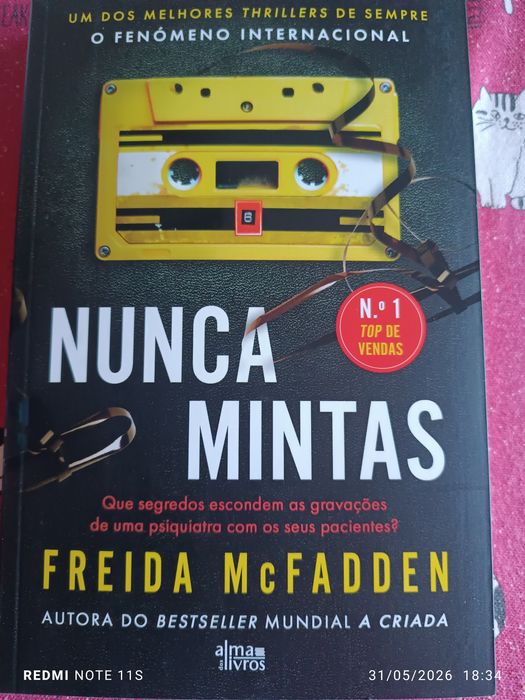 Livro NOVO NUNCA MINTAS de FREIDA McFADDEN