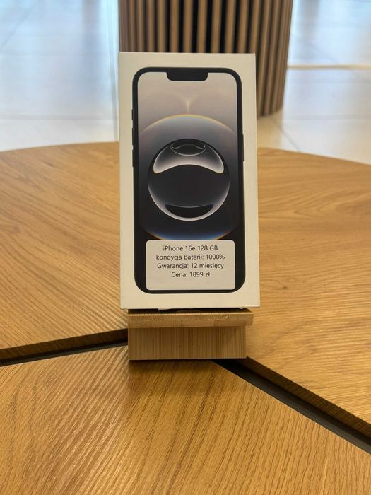 Iphone 16e 128gb Black - Gwarancja 12 miesięcy ! Okazja !
