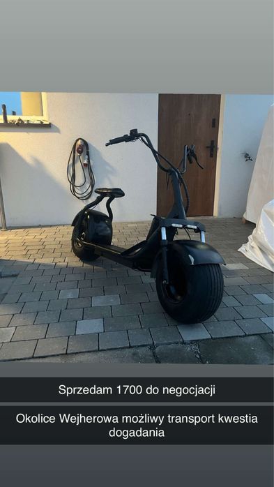 City coco hulajnoga typu chopper