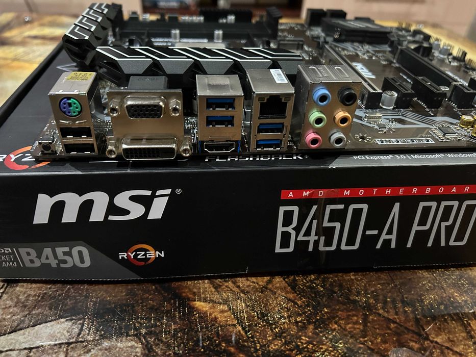 Мат плата MSI B450A-Pro AMD AM4 Ryzen